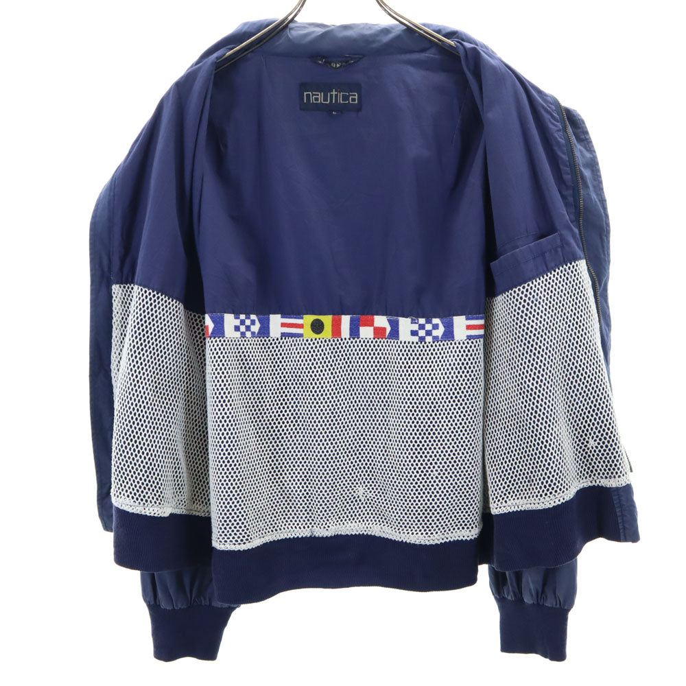 NAUTICA ノーティカ 90s オールド ジップジャケット L ネイビー系 メンズ
