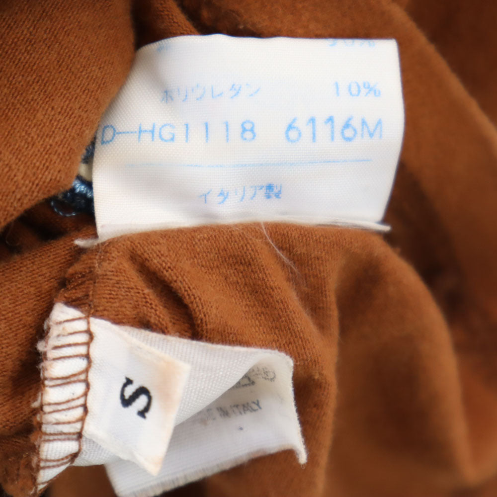 ヴィヴィアンウエストウッド レッドレーベル イタリア製 長袖 カットソー S ブラウン Vivienne Westwood Red Label レディース