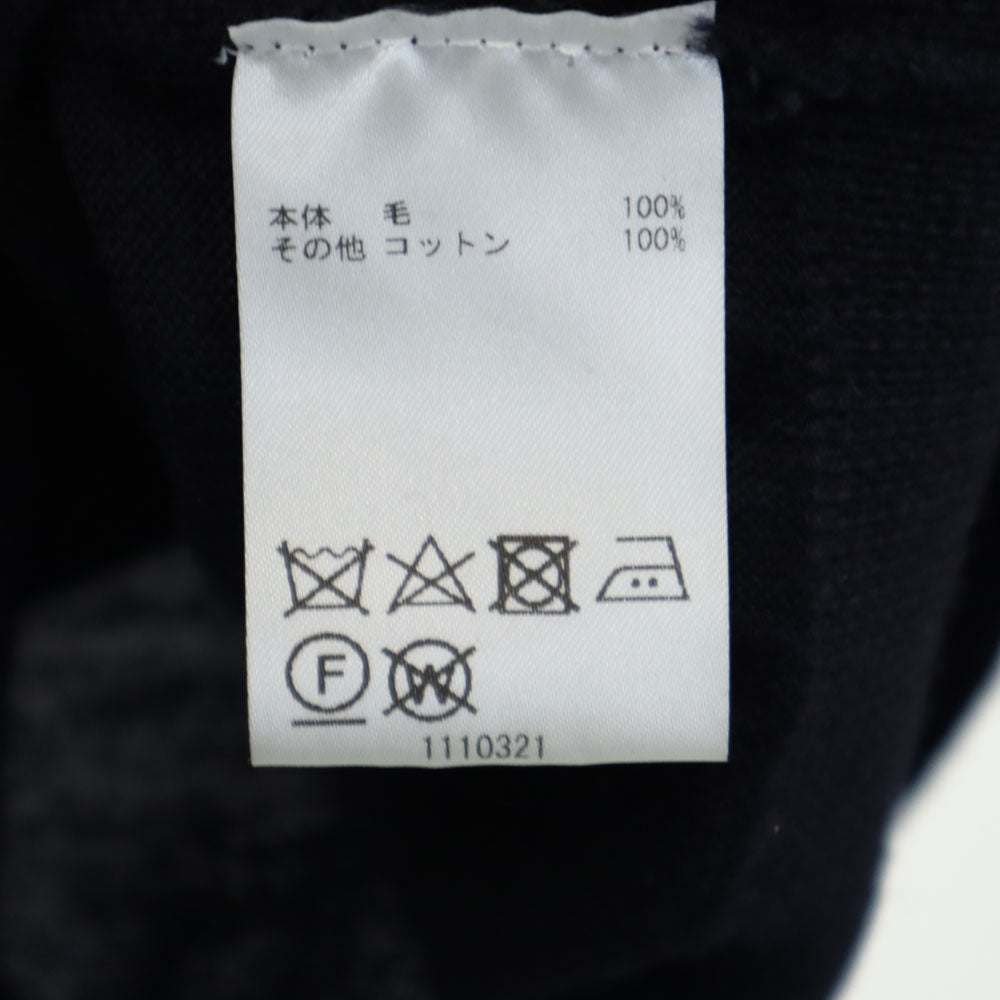 未使用 Tory Burch トリーバーチ 長袖 フリル セーター S ネイビー ニット レディース