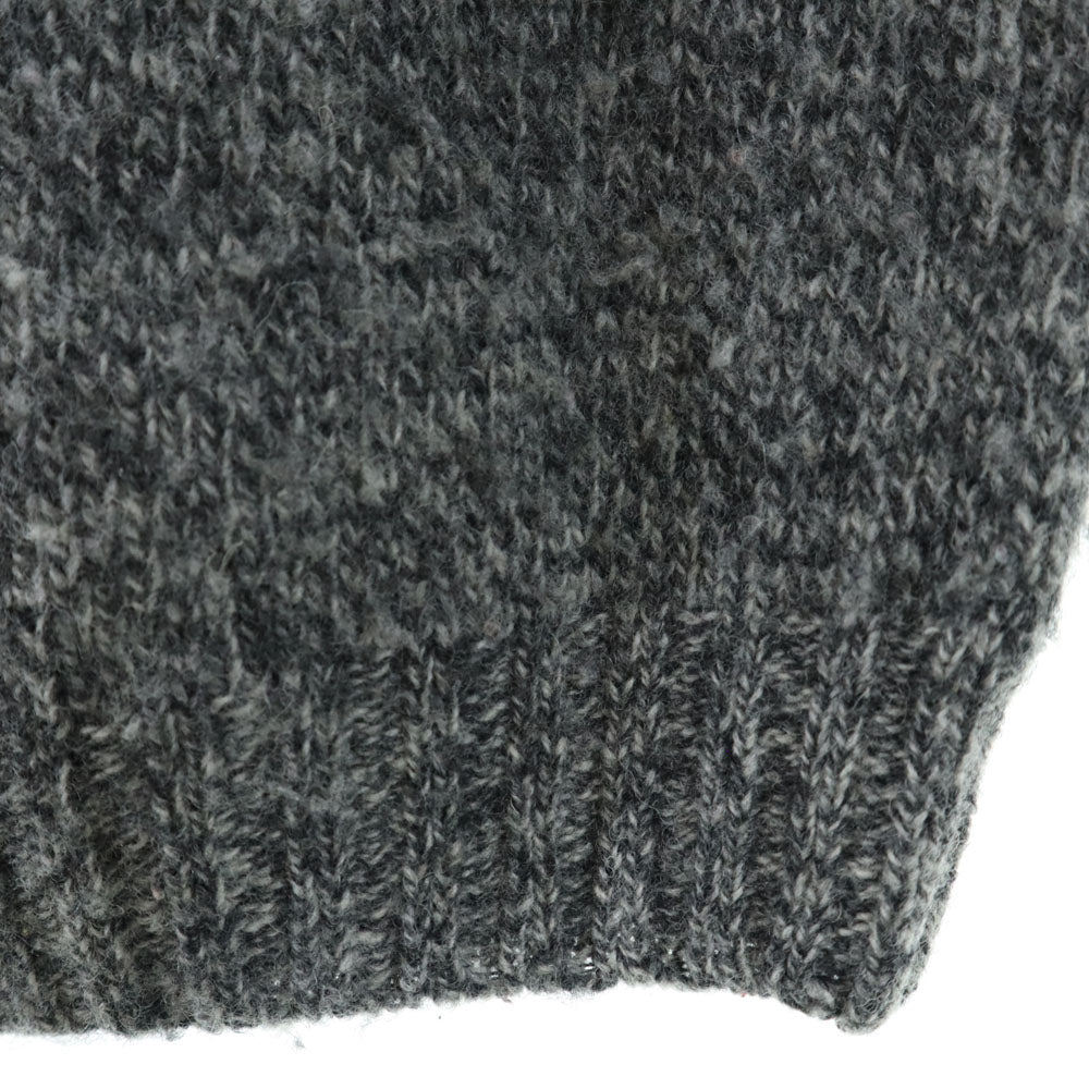 Harley of Scotland ハーレーオブスコットランド 長袖 ウール セーター 34 グレー ニット レディース