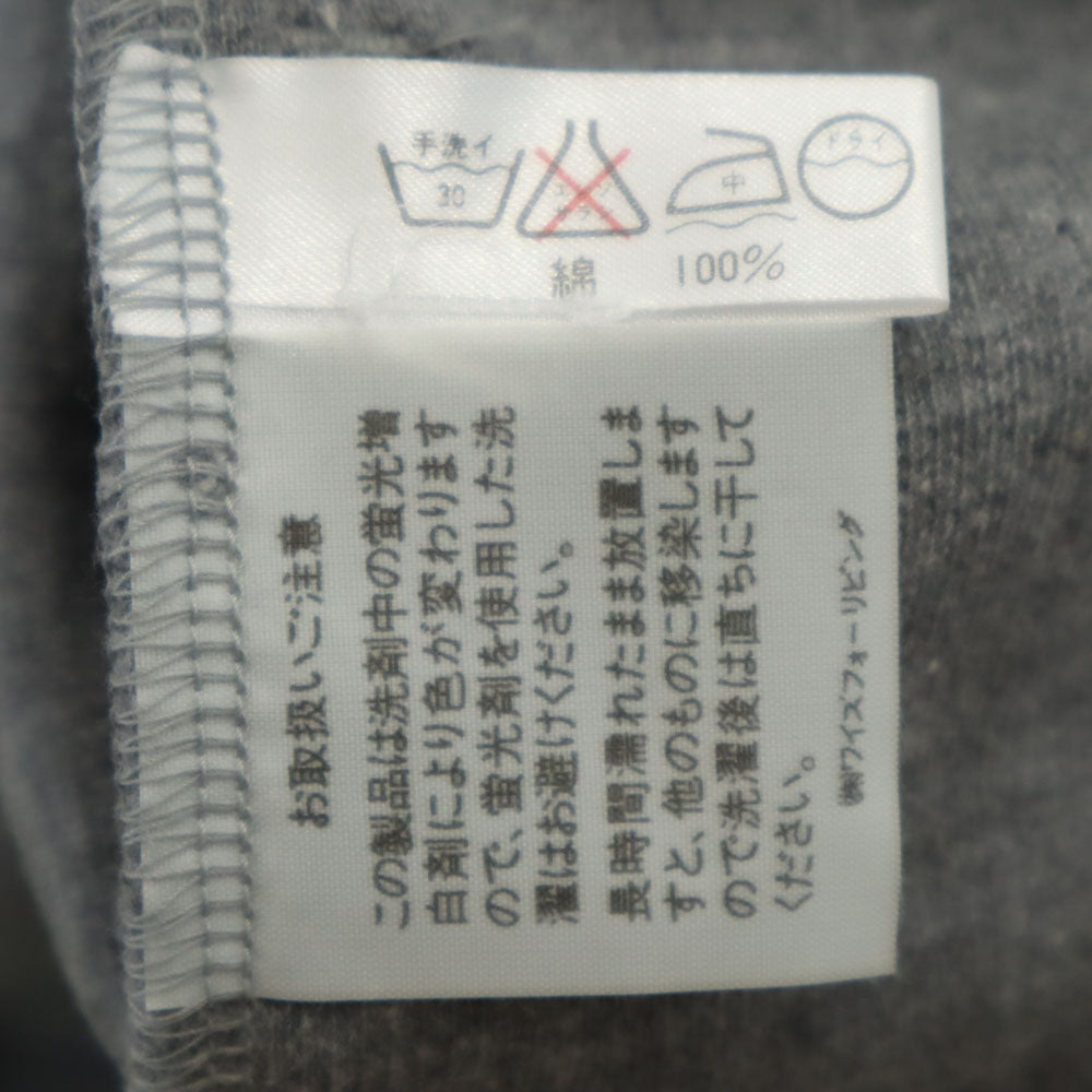 Y's for living ワイズフォーリビング 日本製 フルジップ スウェット L グレー BASICS チュニック レディース