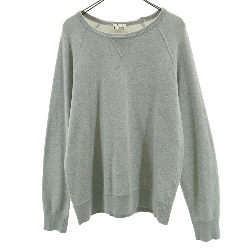 ACNE STUDIOS アクネストゥディオズ スウェット トレーナー S グレー メンズ