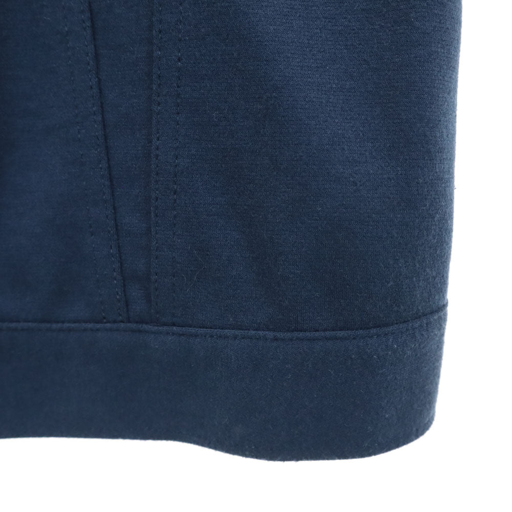 SOPH. ソフ 日本製 カモフラ切替 トラッカー ジャケット ネイビー ストレッチ メンズ