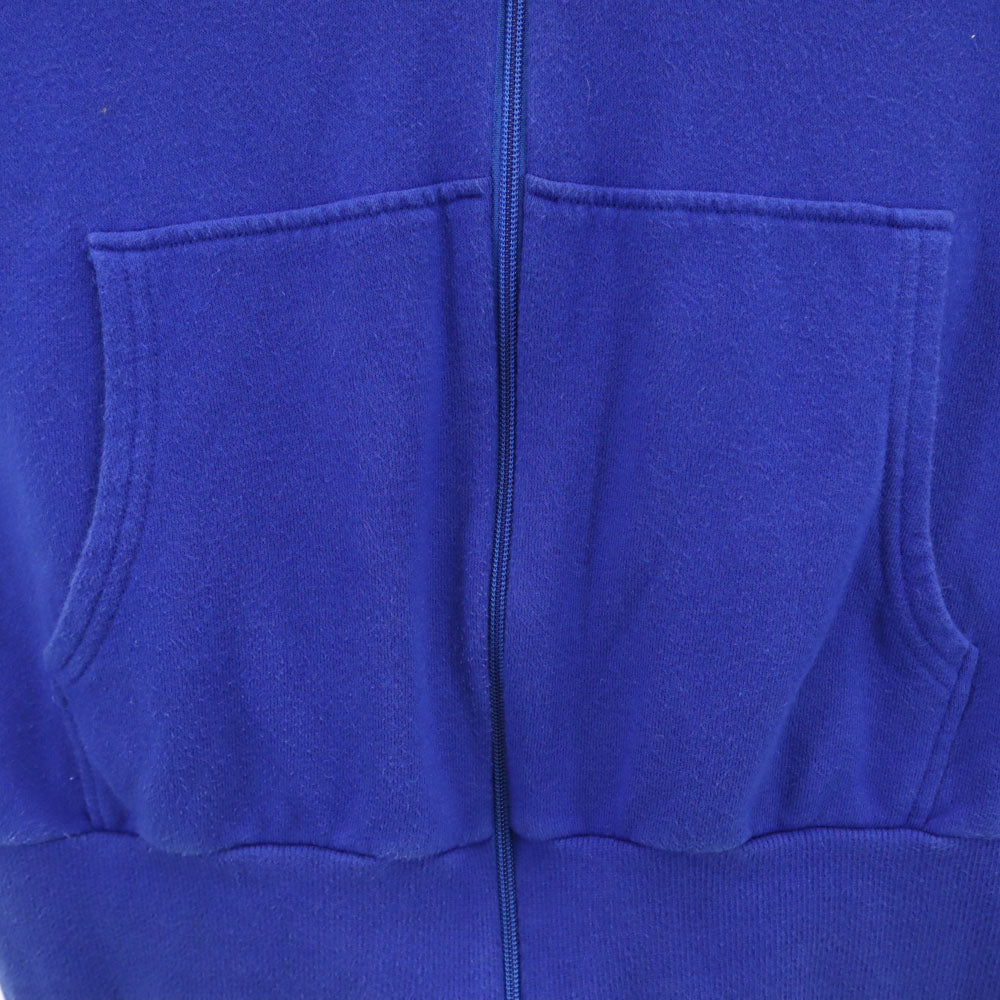 KITSUNE キツネ 日本製 長袖 スウェット ジップパーカー S 青紫 TEE メンズ