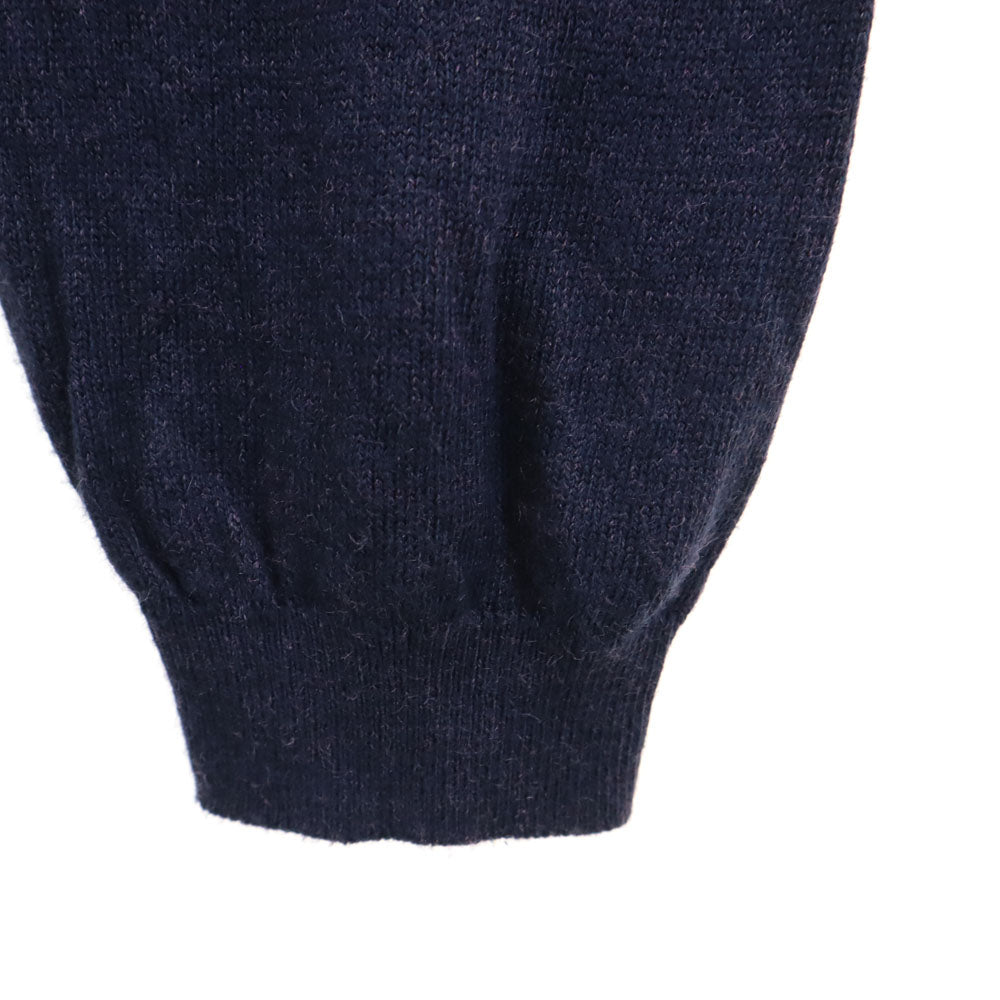 TALLIA UOMO 90s イタリア製 オールド 長袖 セーター XL ネイビー ニット メンズ