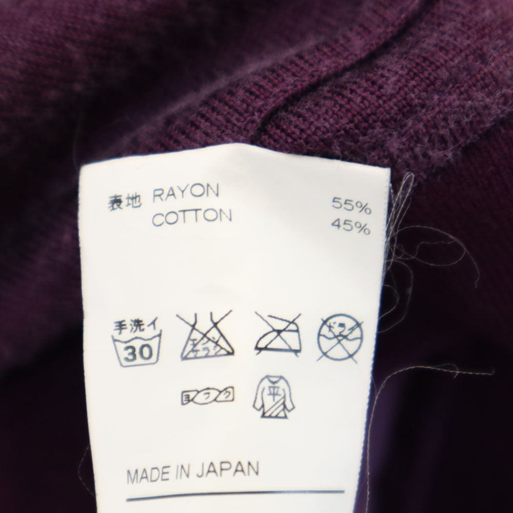 NEIGHBORHOOD ネイバーフッド 日本製 長袖 パーカー WS パープル メンズ