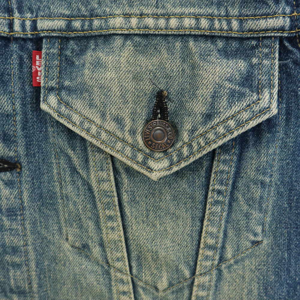 Levi's リーバイス 90s 日本製 ビックE 復刻 71557 デニムジャケット 38 ジージャン メンズ