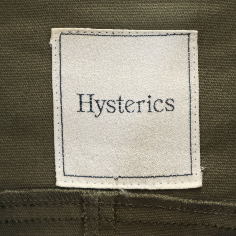 HYSTERIC ヒステリック 日本製 カモフラ柄 ミリタリージャケット F グリーン系 迷彩 レディース