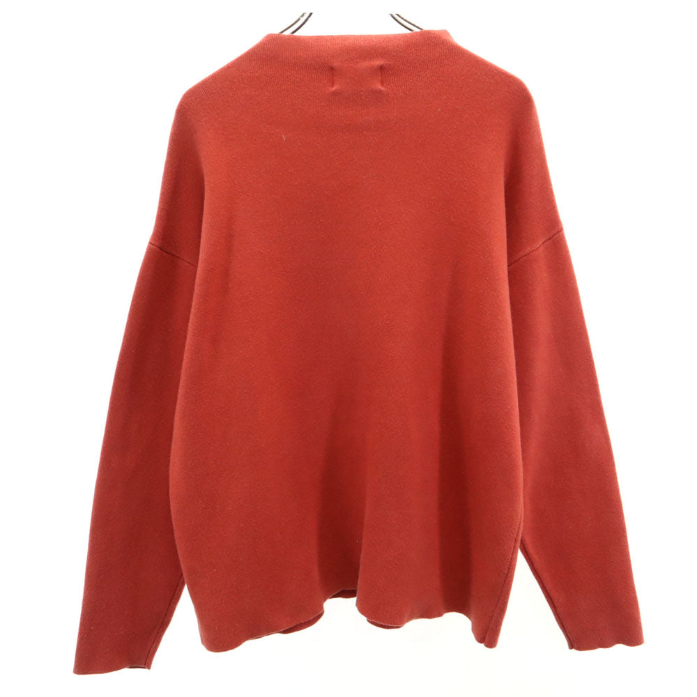 CLANE HOMME クラネオム 長袖 セーター 1 朱色 ニット メンズ