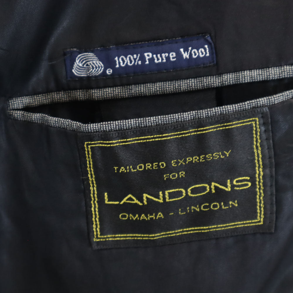 Burberrys バーバリーズ 90s オールド テーラードジャケット グレー ブレザー LANDONS メンズ