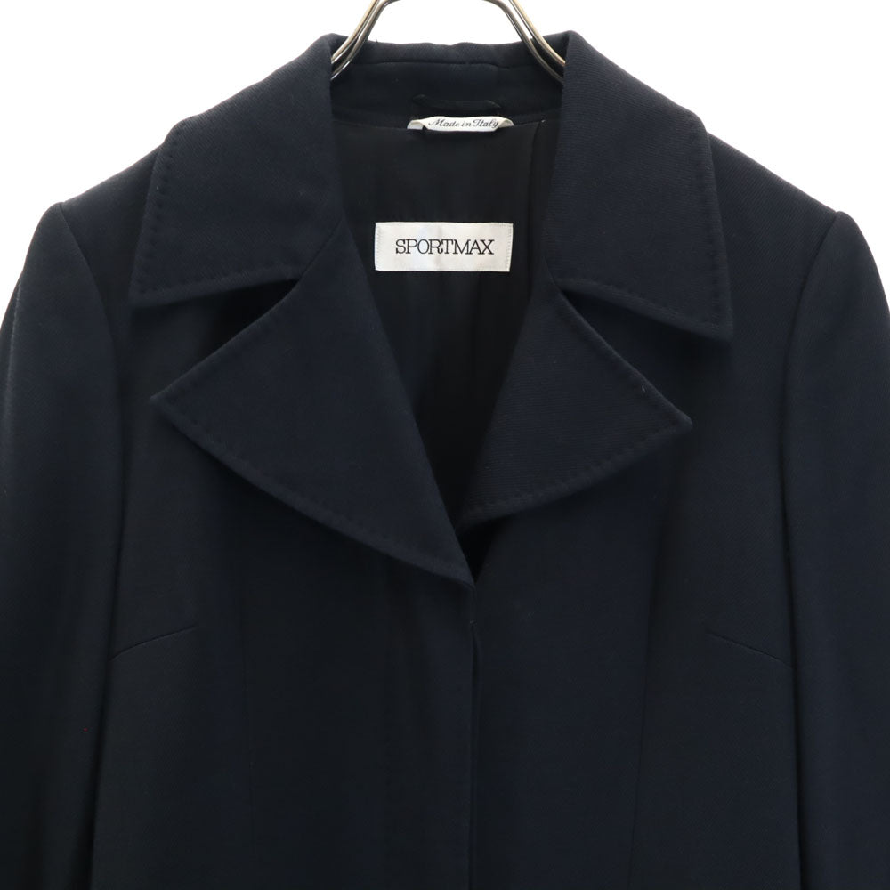 SPORTMAX スポーツマックス イタリア製 カジュアル パンツスーツ 上下 セットアップ 38 濃紺 レディース