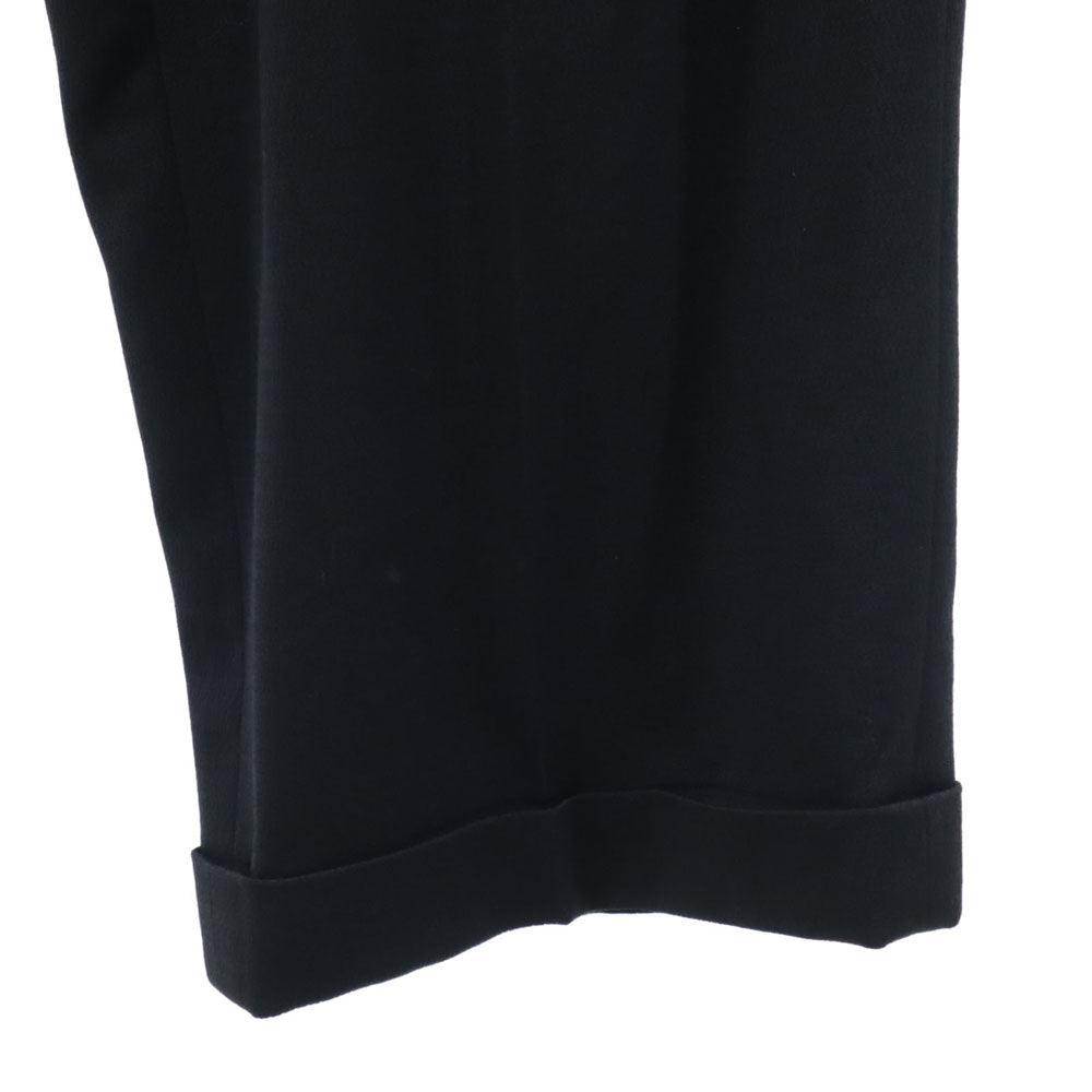 モルトブラボー ジャンニ・ヴェルサーチ生地 ダブル スーツ 上下 セットアップ チャコールブラック x GIANNI VERSACE メンズ