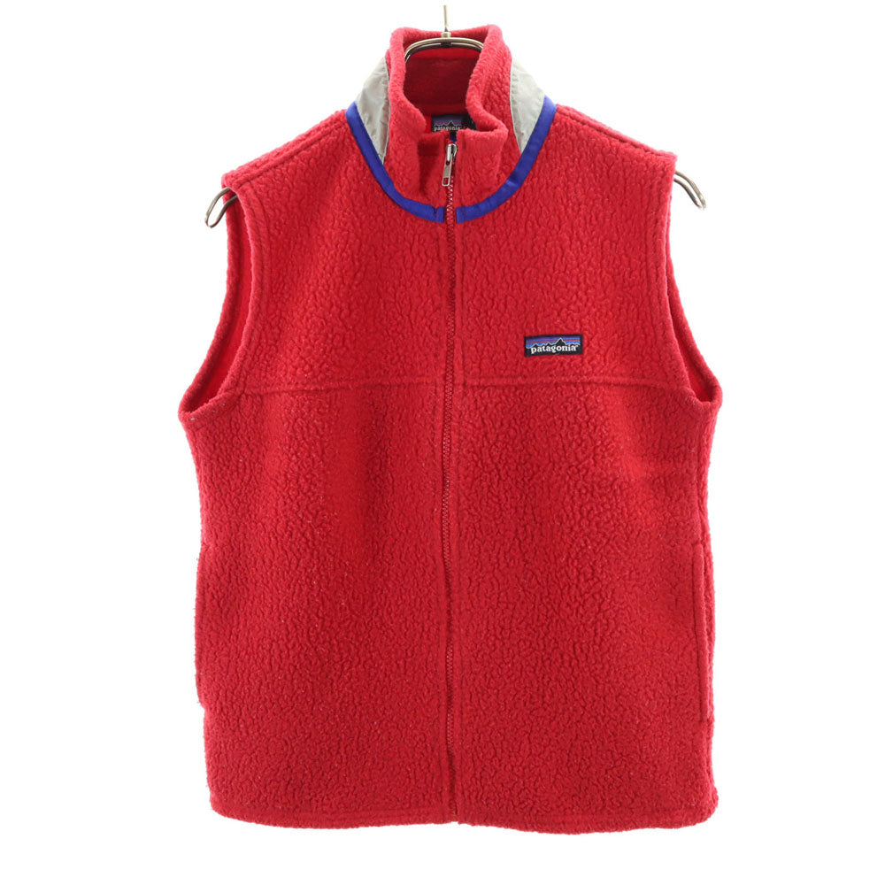 patagonia パタゴニア 90s 98年 アウトドア 65592 オールド ボア ベスト 12 レッド キッズ