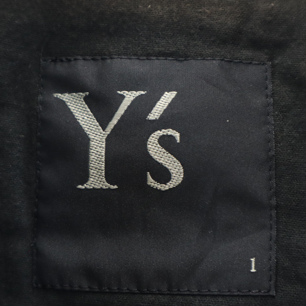 Y's ワイズ 日本製 テーラードジャケット 1 ブラック レディース
