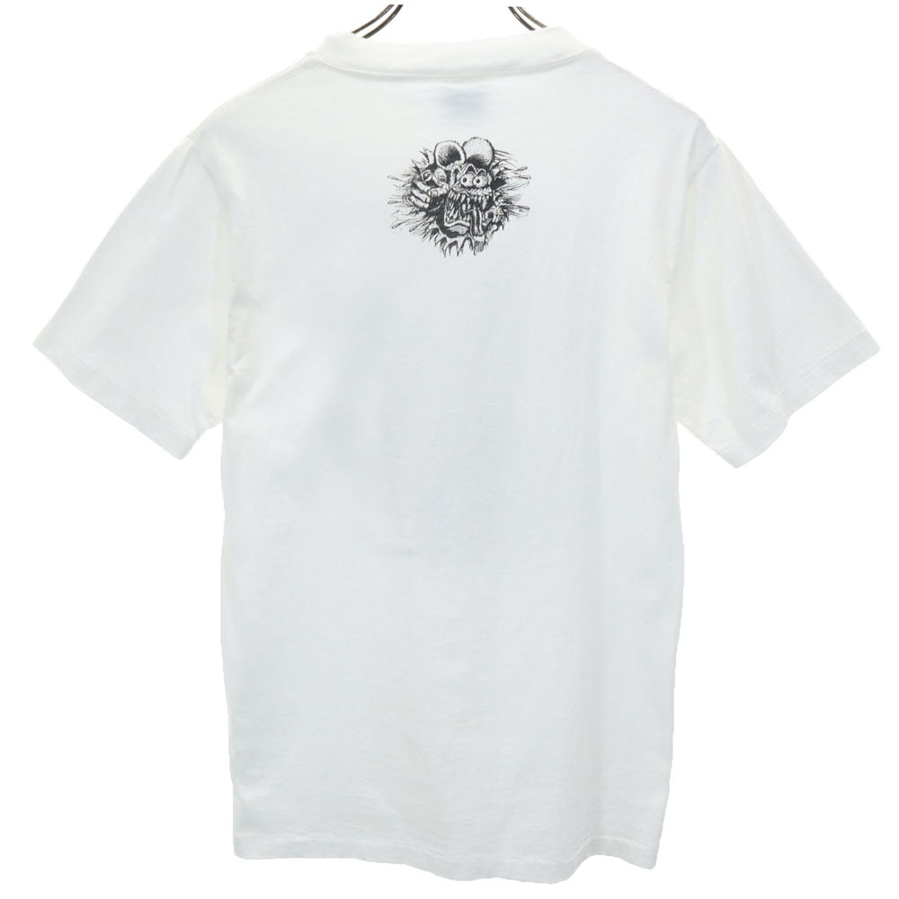 ALL SPORTS オールスポーツ 90s オールド USA製 ラットフィンク エドロス ラットフィンク 半袖 Tシャツ S ホワイト シングルステッチ Rat Fink メンズ