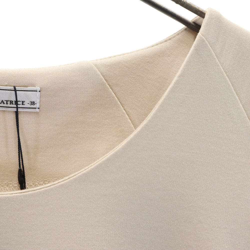 未使用 ベアトリス 半袖 カットソー 38 ベージュ BEATRICE レディース