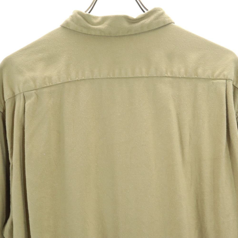 アンダーソン アンダーソン 日本製 長袖 シャツ 上下 セットアップ 1 カーキベージュ系 メンズ