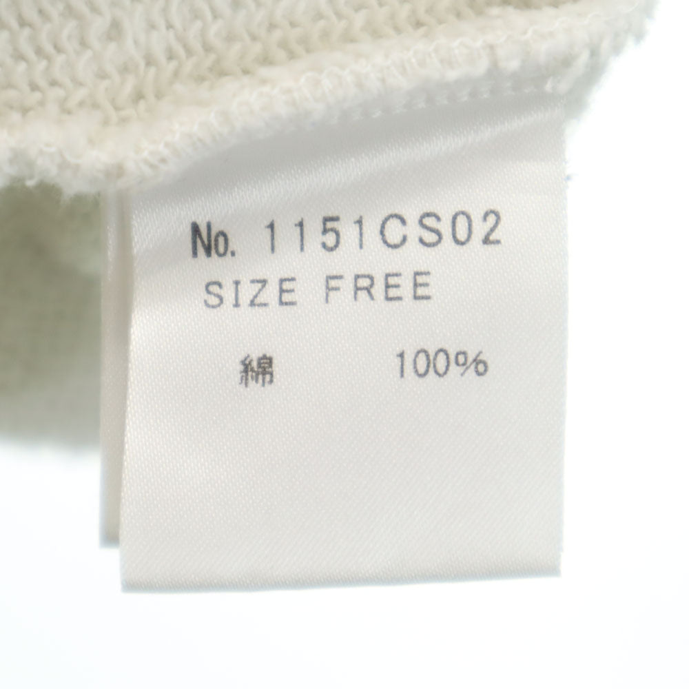 PLAYBOY プレイボーイ ヒステリックグラマー 日本製 プリント 長袖 スウェット トレーナー ワンピース FREE ホワイト系 HYSTERIC GLAMOUR レディース