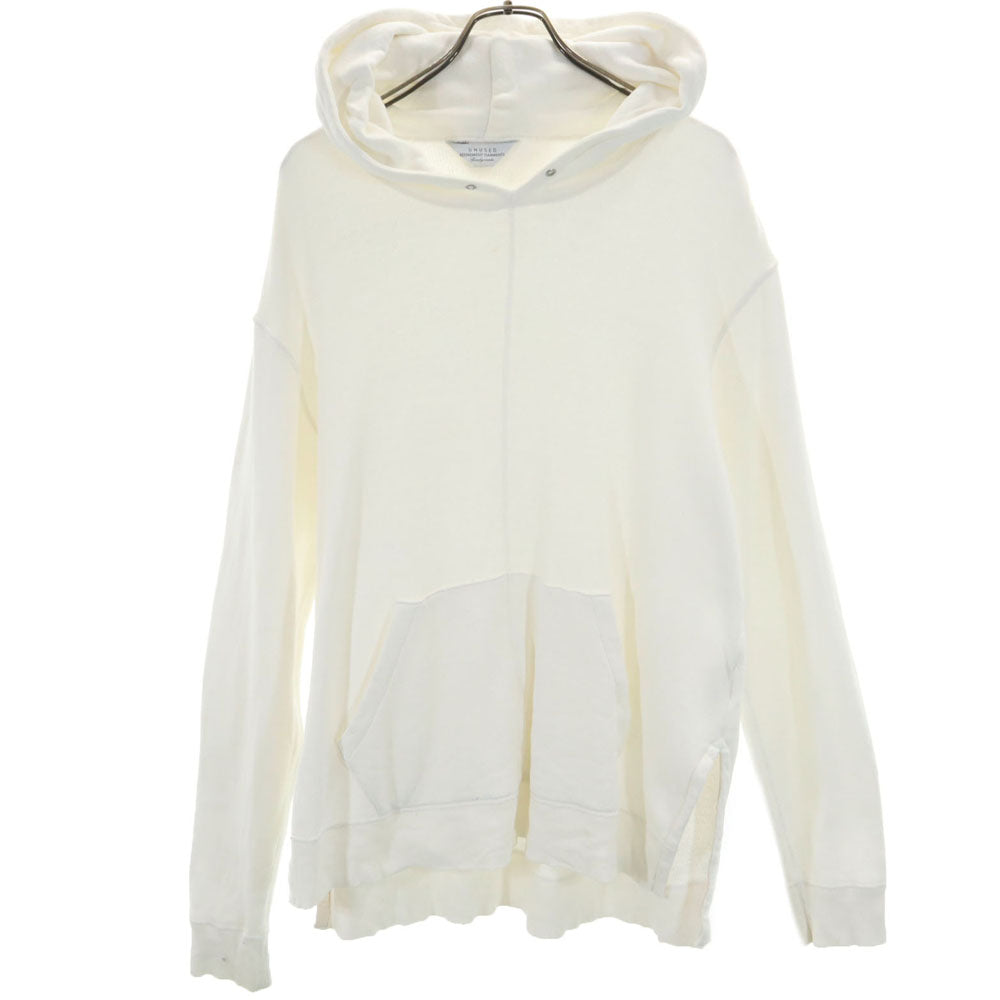 UNUSED アンユーズド 日本製 長袖 スウェットパーカー 2 ホワイト系 メンズ