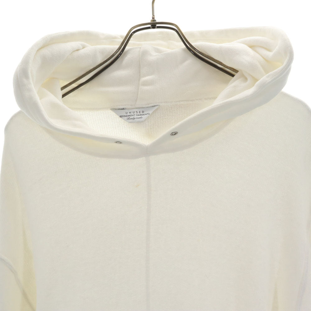 UNUSED アンユーズド 日本製 長袖 スウェットパーカー 2 ホワイト系 メンズ