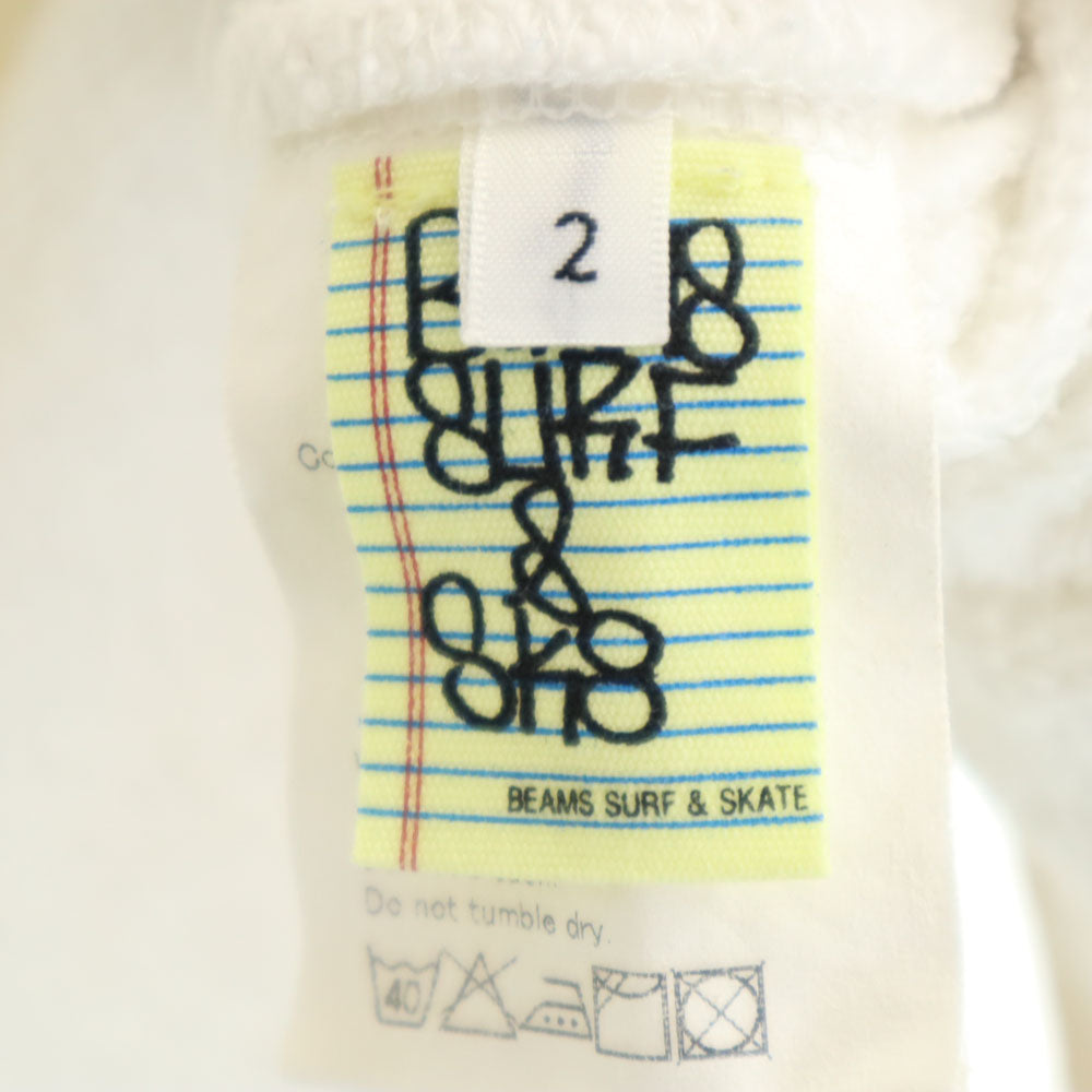 UNUSED アンユーズド 日本製 長袖 スウェットパーカー 2 ホワイト系 メンズ