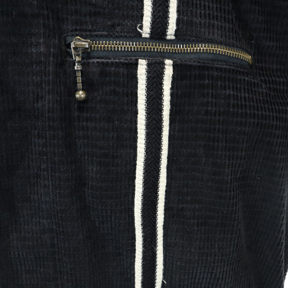 Bear ベアー 90s オールド コーデュロイ ジップジャケット M ブラック メンズ