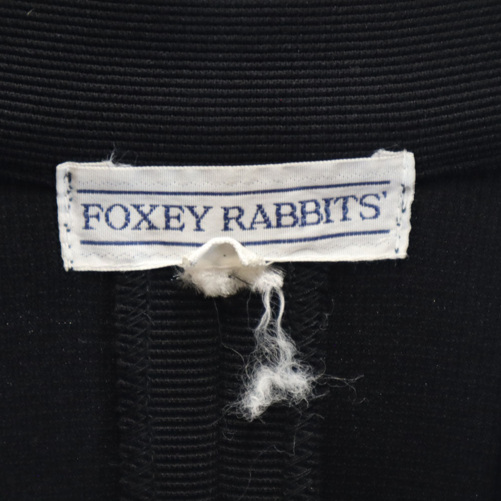 FOXEY RABBITS フォクシーラビッツ 日本背 ジャケット 38 ブラック レディース