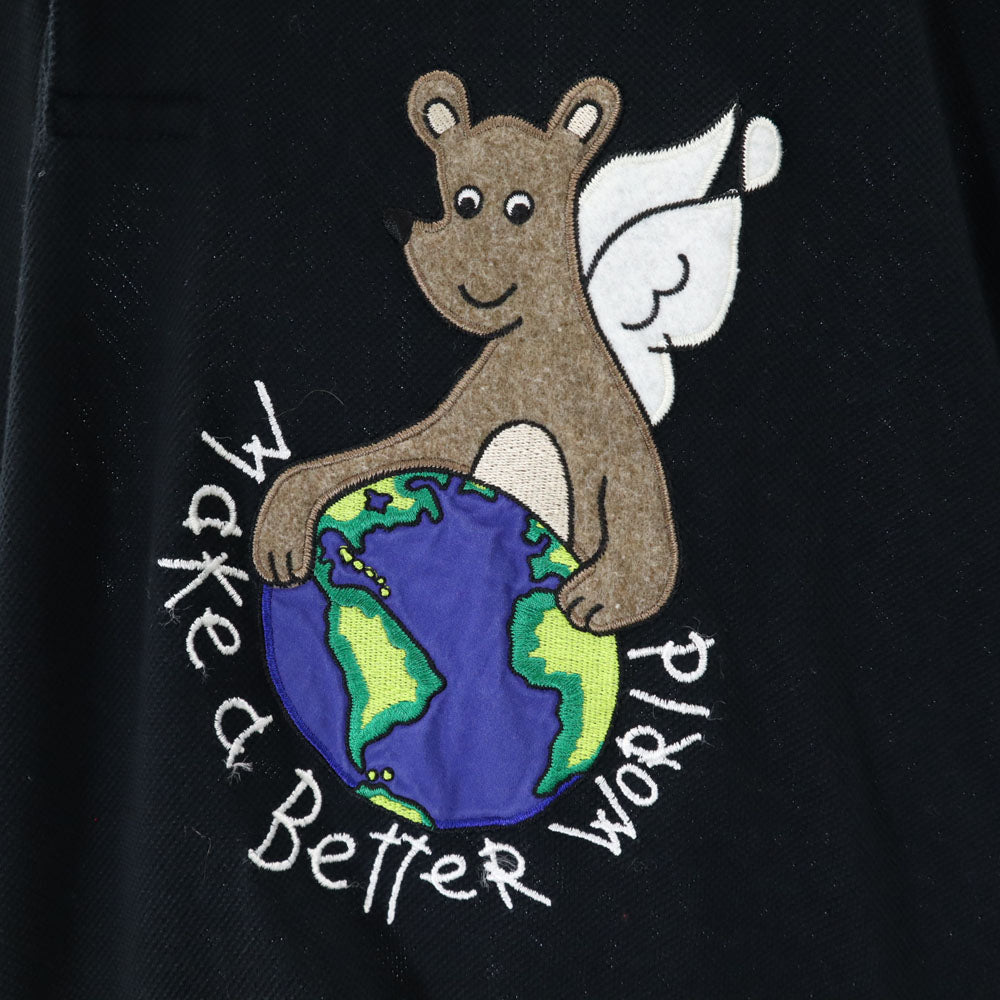 カステルバジャック 半袖 ポロシャツ 3 ブラック系 JC de CASTELBAJAC 鹿の子 メンズ