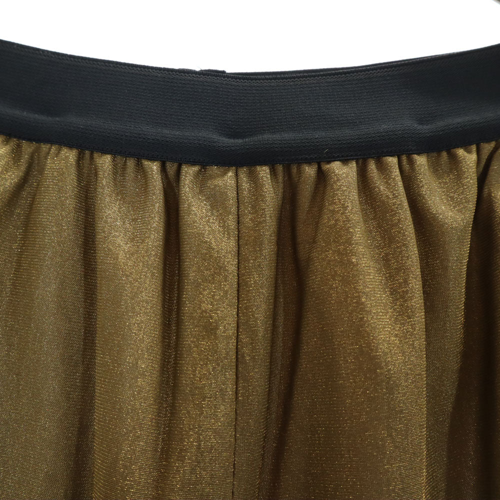 ノイズメーカー 日本製 半袖 シースルー カットソー 上下 セットアップ F/36 ブラウン パンツ レディース