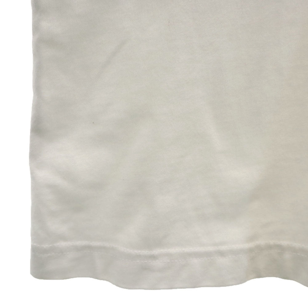 アディダス トレフォイルロゴ刺繍 半袖 Tシャツ M 白 adidas メンズ