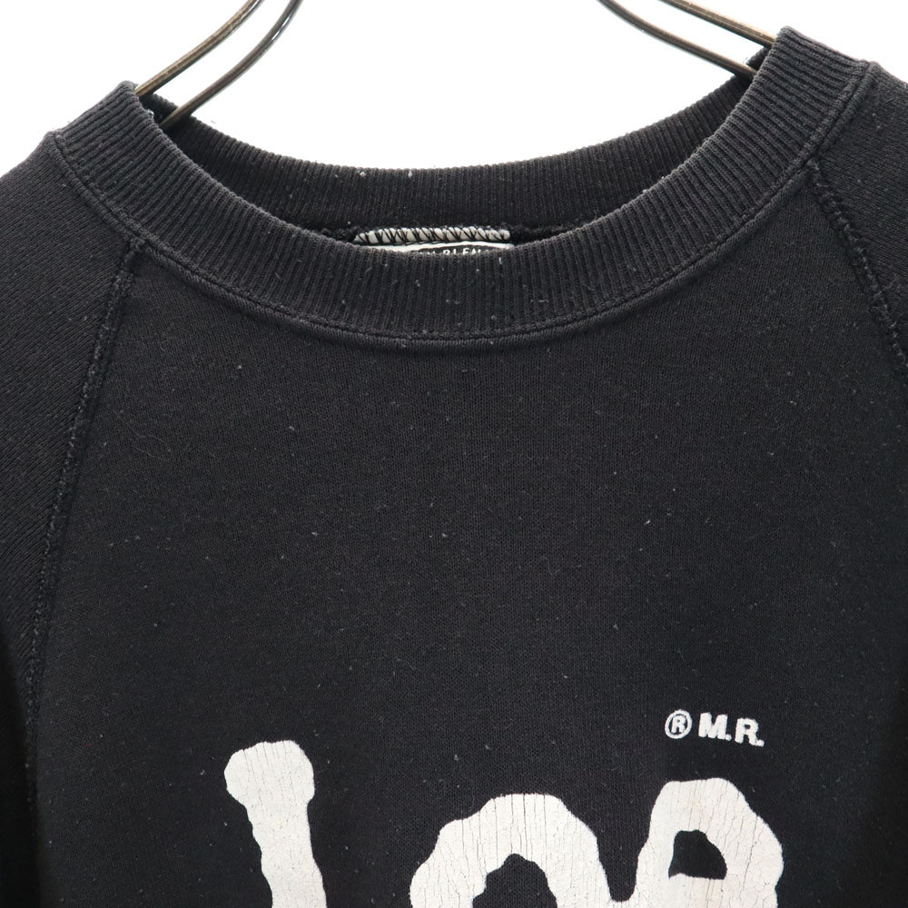 Lee リー 90s USA製 オールド 長袖 スウェット トレーナー M ブラック 裏起毛 メンズ