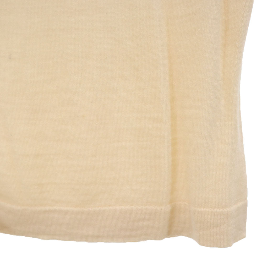 Salvatore Ferragamo サルヴァトーレフェラガモ 5分袖 ニット M ベージュ セーター レディース