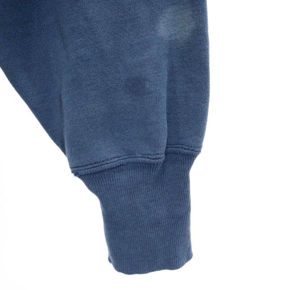 チャンピオン 90s USA製 リバースウィーブ 刺繍タグ オールド 長袖 スウェット トレーナー M ネイビー Champion 裏起毛 メンズ