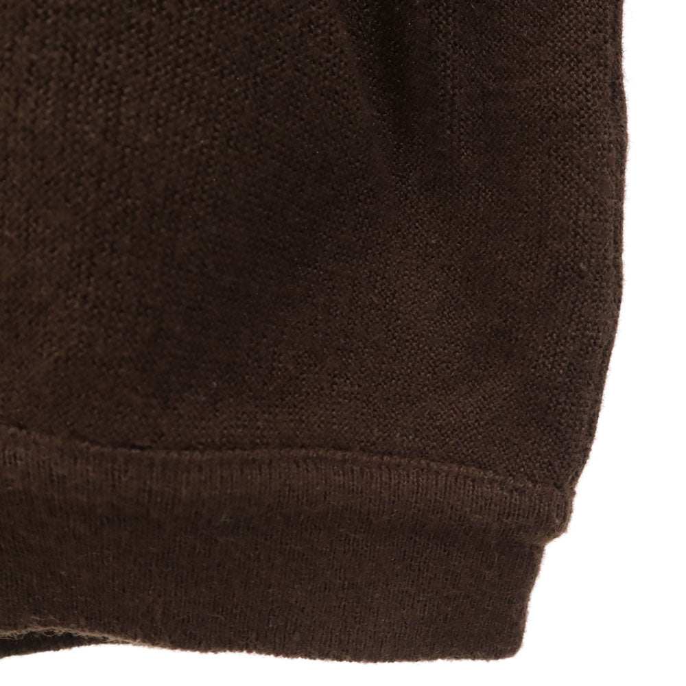 IZOD LACOSTE アイゾットラコステ 70s 糸巻きタグ ヴィンテージ 長袖 アクリルニット セーター M ブラウン メンズ