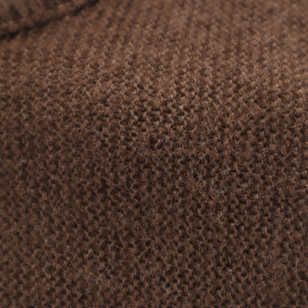 IZOD LACOSTE アイゾットラコステ 70s 糸巻きタグ ヴィンテージ 長袖 アクリルニット セーター M ブラウン メンズ