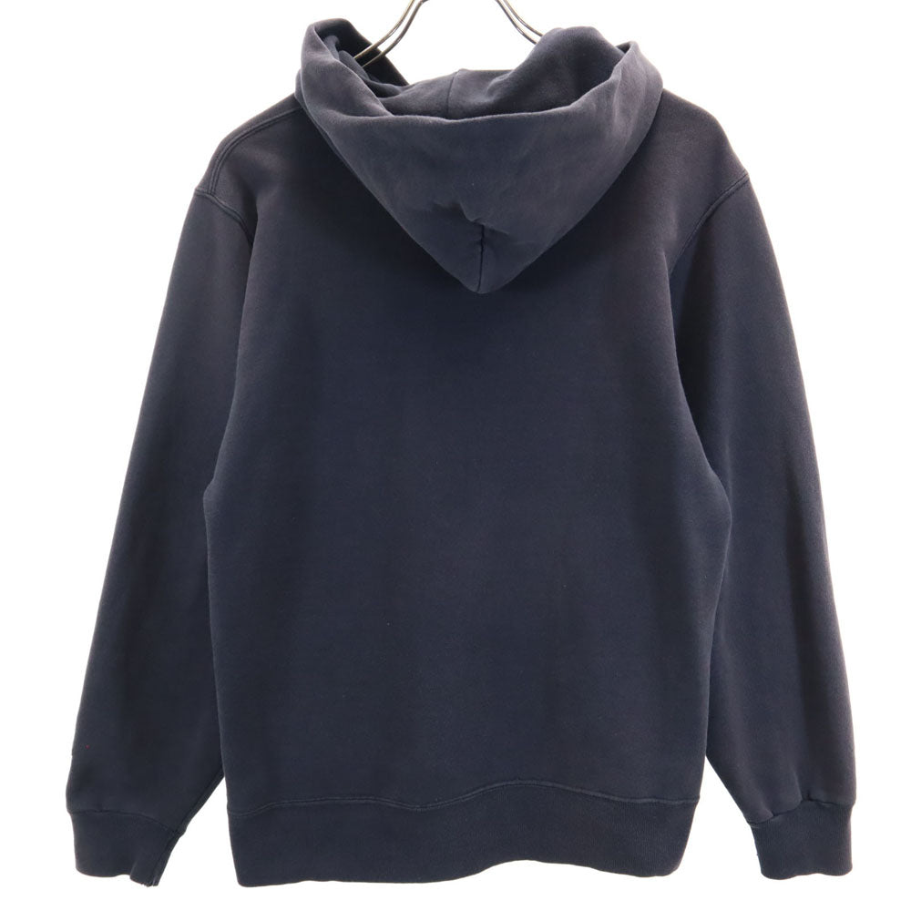 Champion チャンピオン 90s USA製 オールド 青タグ 長袖 スウェットパーカー M チャコールグレー 裏起毛 メンズ