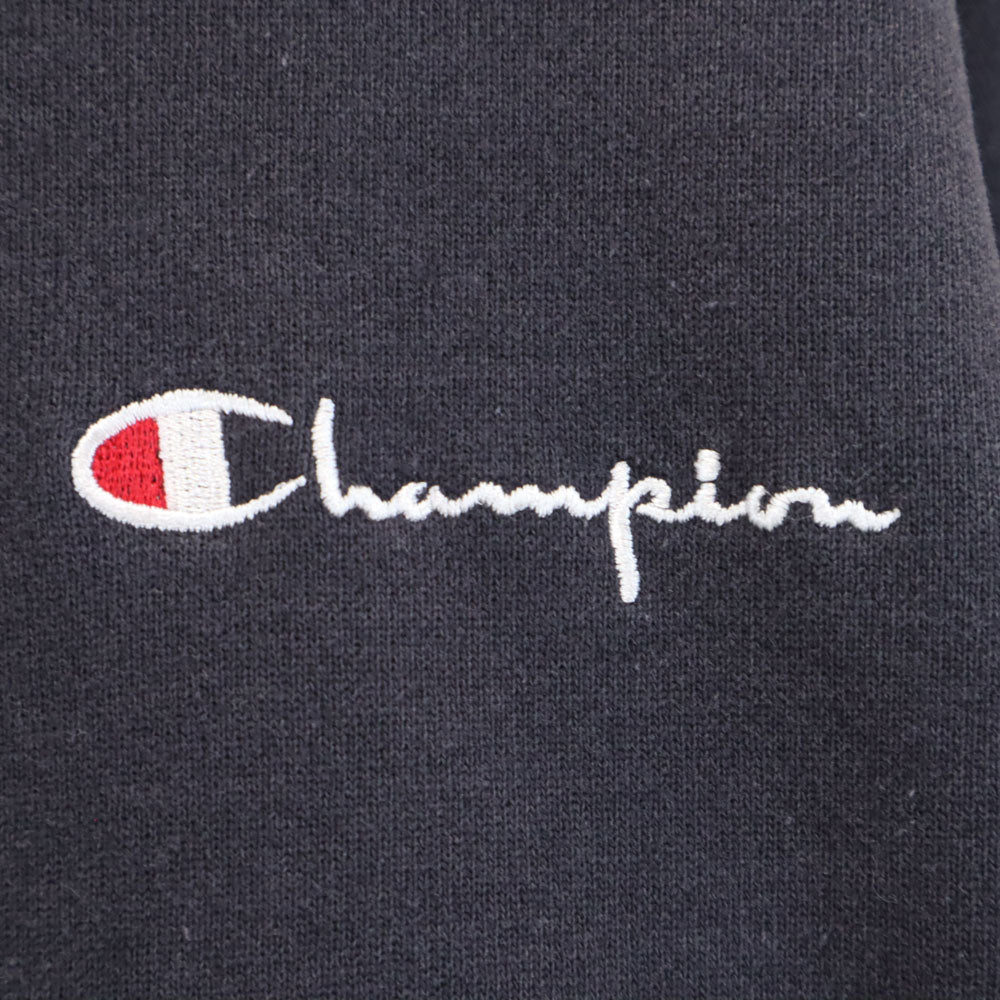 Champion チャンピオン 90s USA製 オールド 青タグ 長袖 スウェットパーカー M チャコールグレー 裏起毛 メンズ