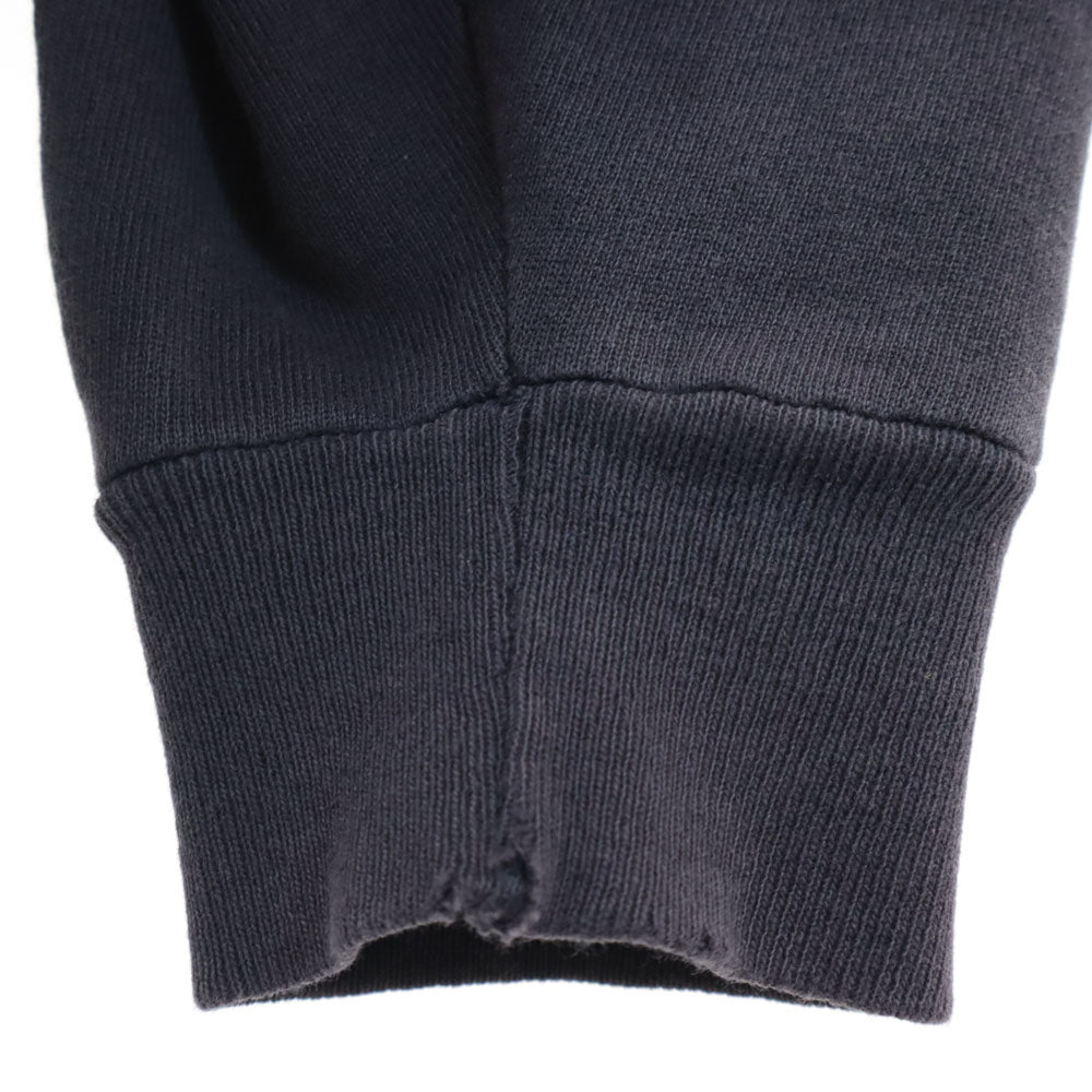 Champion チャンピオン 90s USA製 オールド 青タグ 長袖 スウェットパーカー M チャコールグレー 裏起毛 メンズ