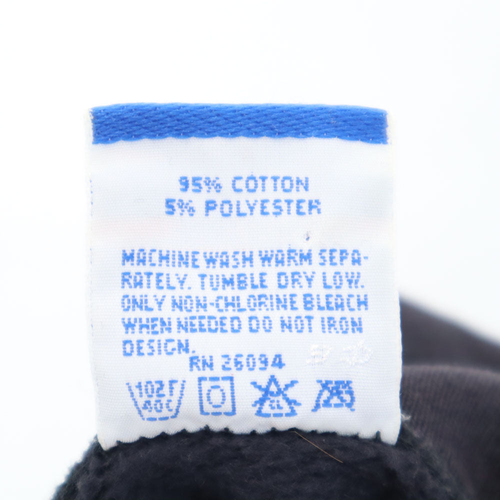 Champion チャンピオン 90s USA製 オールド 青タグ 長袖 スウェットパーカー M チャコールグレー 裏起毛 メンズ