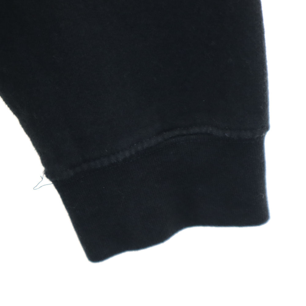 ANTI SOCIAL SOCIAL CLUB アンチソーシャルソーシャルクラブ USA製 バックプリント 長袖 スウェットパーカー M ブラック 裏起毛 メンズ