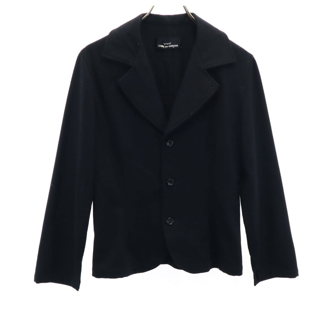 tricot COMME des GARCONS トリココムデギャルソン 1993年 90s 日本製 ウール オールド ブレザー ブラック ジャケット レディース