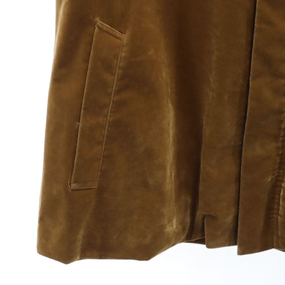Y's ワイズ 日本製 ベロア ジャケット 3 キャメル ヨウジヤマモト メンズ