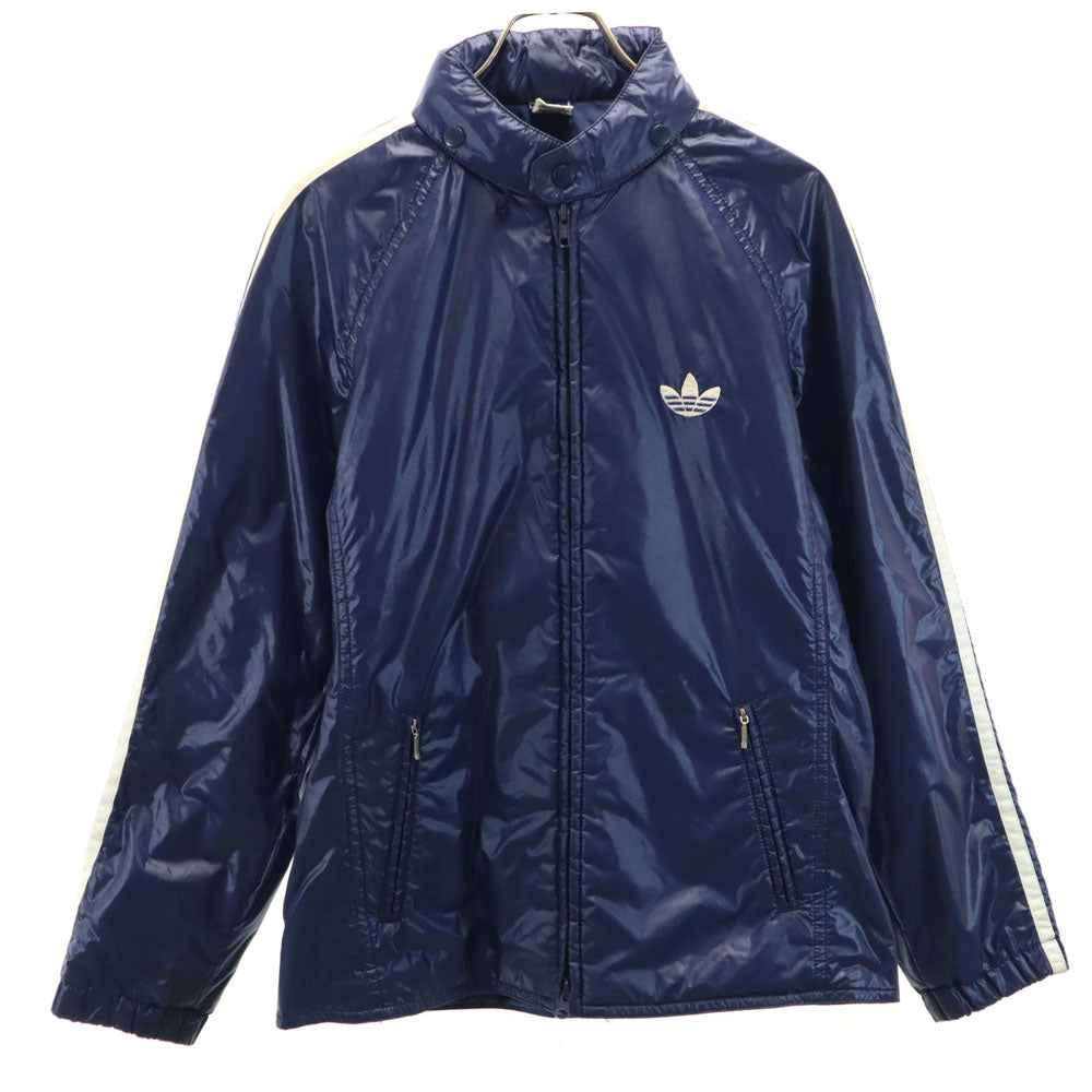 アディダス 70s 西ドイツタグ デサント製 ヴィンテージ 中綿ジャケット 4 ネイビー adidas メンズ