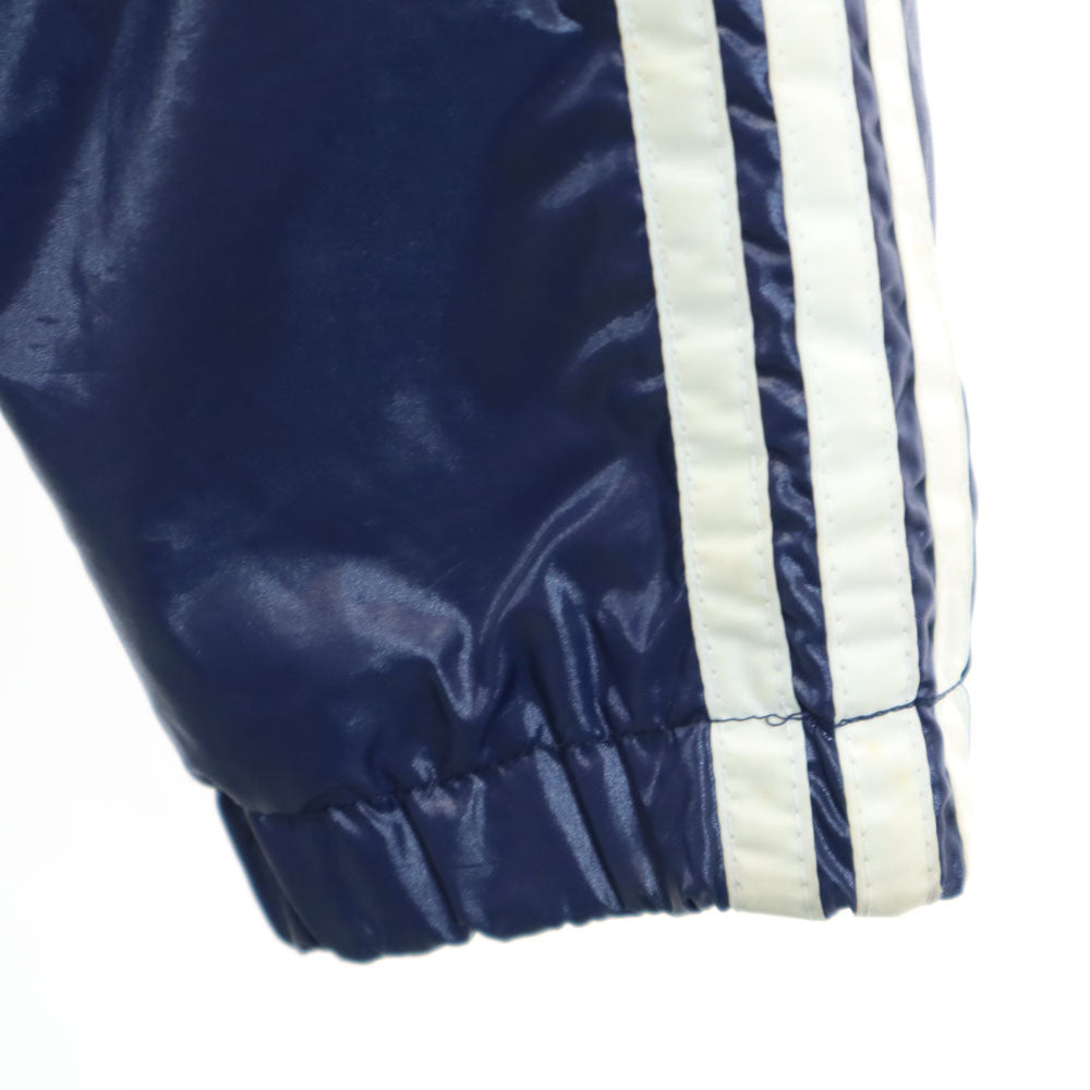 アディダス 70s 西ドイツタグ デサント製 ヴィンテージ 中綿ジャケット 4 ネイビー adidas メンズ