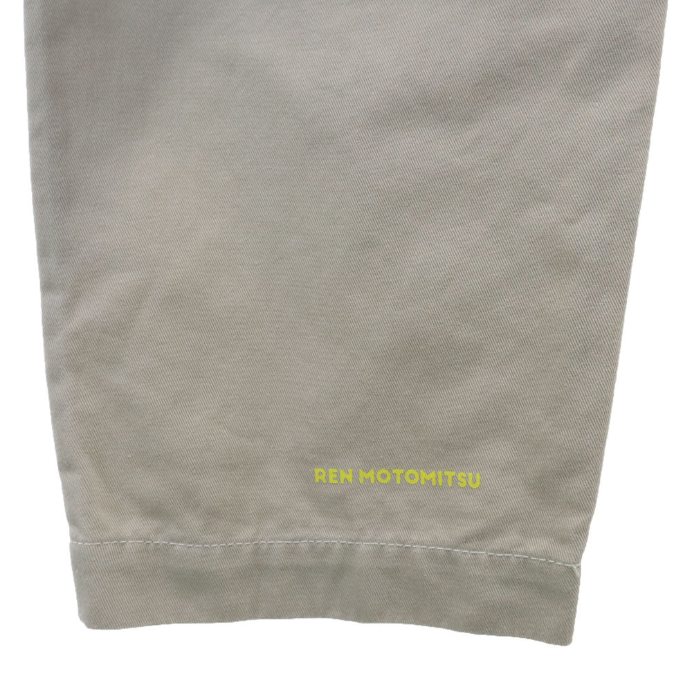未使用 REN MOTOMITSU レンモトミツ 日本製 ジャケット 上下 セットアップ 1 ベージュ系 クロップド丈 メンズ
