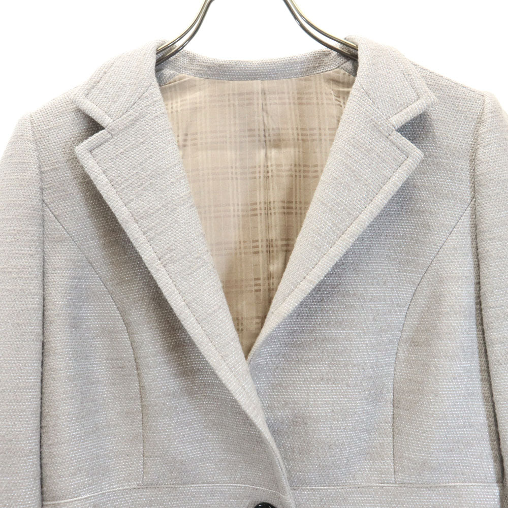 BURBERRY BLACK LABEL バーバリーブラックレーベル スカートスーツ 上下 セットアップ 40/38 グレー系 レディース