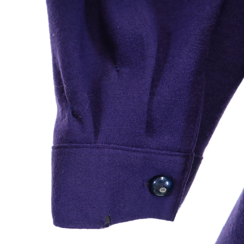 Pierre Cardin ピエールカルダン 90s オールド パンツスーツ 上下 セットアップ L パープル レディース