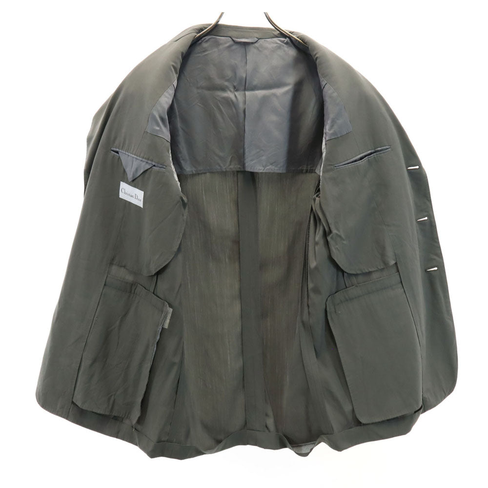 クリスチャンディオール 90s オールド テーラードジャケット L カーキ系 Christian Dior メンズ