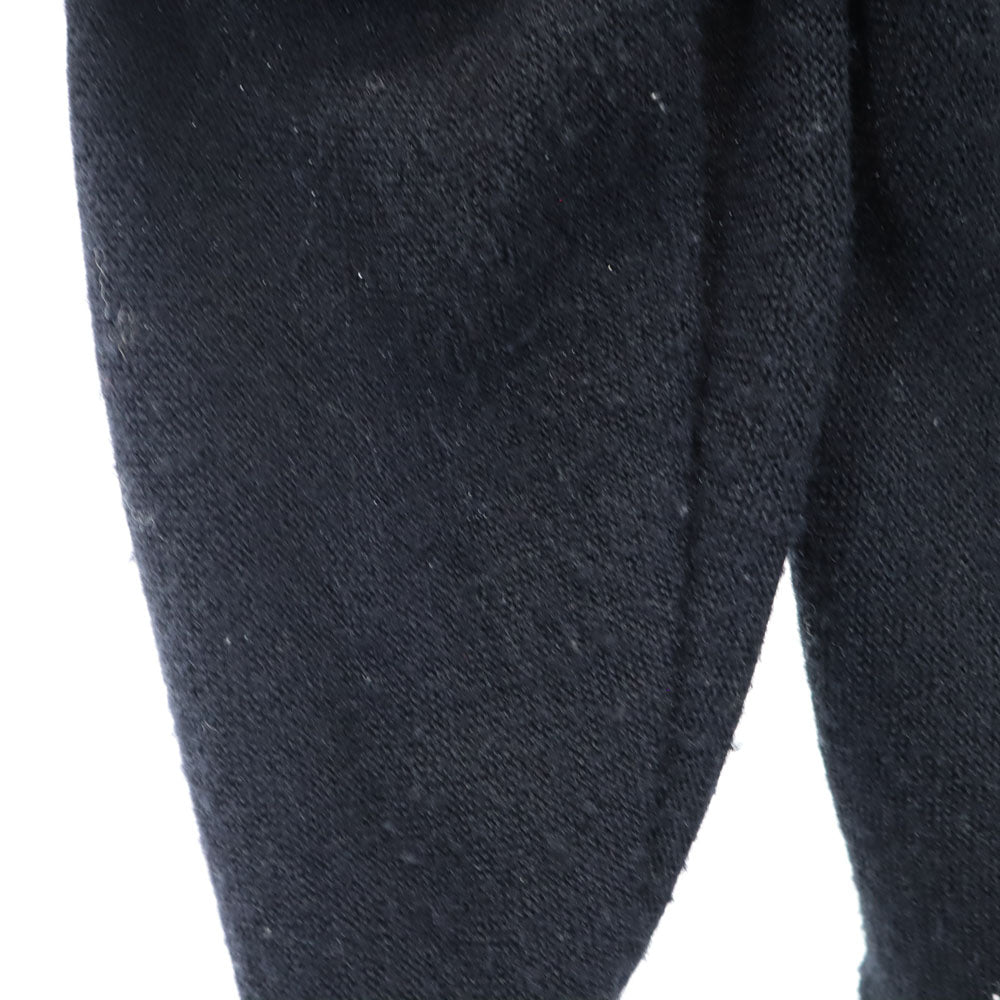 LACOSTE ラコステ 70s 糸巻きタグ ヴィンテージ 長袖 セーター M ブラック ニット メンズ