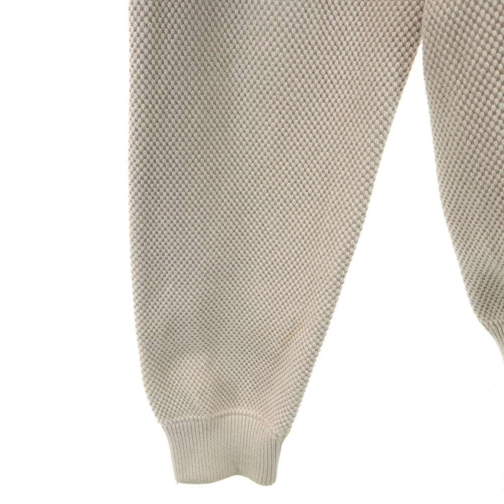 crepuscule クレプスキュール 日本製 コットンニット ジャケット 1 ベージュ メンズ